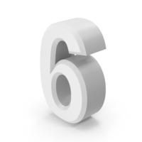 Number 6 PNG & PSD Images