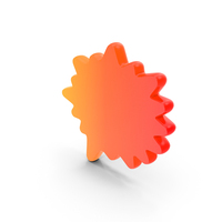 Chat Bubble Cartoon Glow Symbol PNG & PSD Images