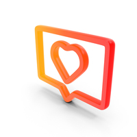 Like Notification Symbol PNG & PSD Images