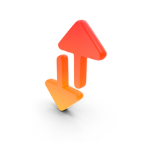 Swap Arrows Glow Symbol PNG & PSD Images