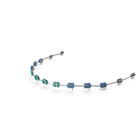 Lower Jaw Steel Dental Braces PNG & PSD Images
