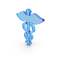 Caduceus Healthcare Medical Icon Glass PNG & PSD Images