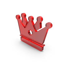Crown Icon Glass PNG & PSD Images