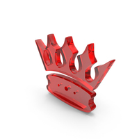 Crown Icon Glass PNG & PSD Images