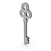 Skeleton Key Glass Icon PNG & PSD Images