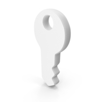 Key Generic White Symbol PNG & PSD Images