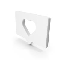 White Like Bubble Symbol PNG & PSD Images