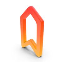 Up Arrow Outline Symbol PNG & PSD Images