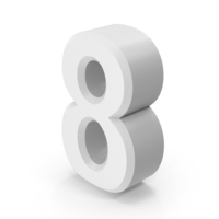 Number 8 PNG & PSD Images