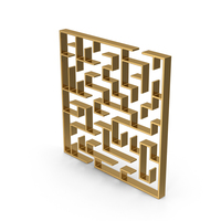 Gold Maze PNG & PSD Images