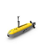 Echo Voyager Autonomous Underwater Vehicle PNG & PSD Images