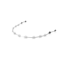 Upper Jaw Transparent Dental Braces PNG & PSD Images