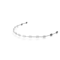 Lower Jaw Transparent Dental Braces PNG & PSD Images