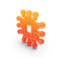 AI Circuit Symbol PNG & PSD Images