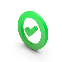 Approved Glow Symbol PNG & PSD Images