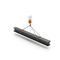 Crane Hook And Hanging Metal Beam PNG & PSD Images