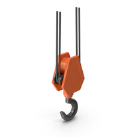 Orange Crane Hook PNG & PSD Images