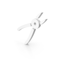 White Dentist Pincers Icon PNG & PSD Images