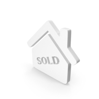 White House Sold Icon PNG & PSD Images