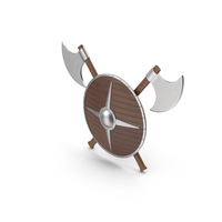 Viking Shield And Axes PNG & PSD Images