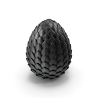 Dragon Egg Black PNG & PSD Images