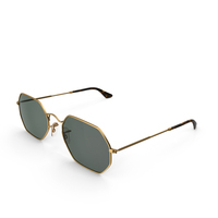Fashion Metal Sunglasses PNG & PSD Images