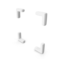 White Full HD Symbol PNG & PSD Images