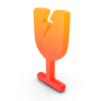 Broken Glass Symbol PNG & PSD Images