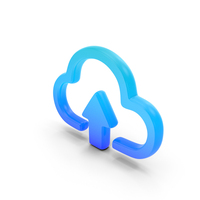 Cloud Upload Outline Symbol PNG & PSD Images