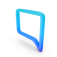 Square Comment Symbol PNG & PSD Images