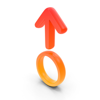Move Up Arrow Symbol PNG & PSD Images