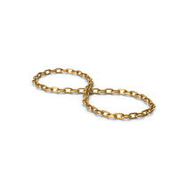 Gold Infinity Chain PNG & PSD Images