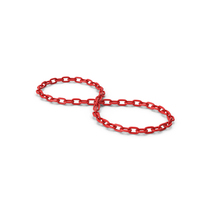 Red Infinity Chain PNG & PSD Images