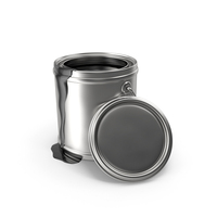 Black Paint Can PNG & PSD Images