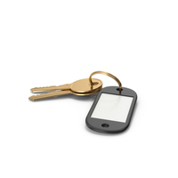 Gold Hotel Room Keys PNG & PSD Images