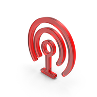 Internet Interface Signal Icon Glass PNG & PSD Images