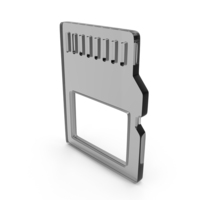 Glass SD Card Icon PNG & PSD Images
