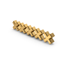 Gold Cross Symbols PNG & PSD Images