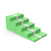 Green Banknote Graph PNG & PSD Images