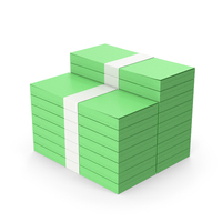 Green Banknotes Stack PNG & PSD Images