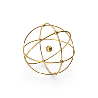 Gold Atom PNG & PSD Images
