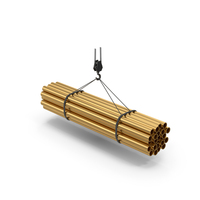 Crane Hook And Gold Pipes PNG & PSD Images