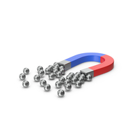 Magnet And Steel Balls PNG & PSD Images