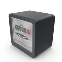 Vintage Electric Meter PNG & PSD Images