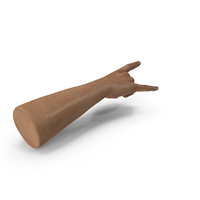 Masculine Hand Heavy Metal Pose PNG & PSD Images