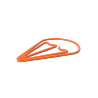 Parachute Shaped Paper Clip PNG & PSD Images