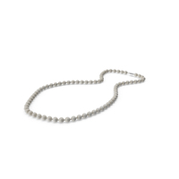 White Pearl Necklace PNG & PSD Images