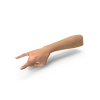 Woman Tanned Hand Heavy Metal Pose PNG & PSD Images