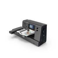 Embroidery Machine Black Screen On PNG & PSD Images