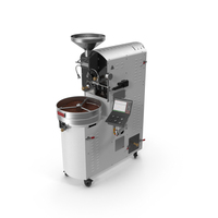 Coffee Roaster Machine White PNG & PSD Images